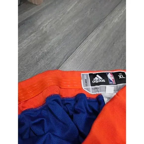 Adidas NBA New York Knicks Basketball Shorts Blue XL A004292 - Picture 7 of 11